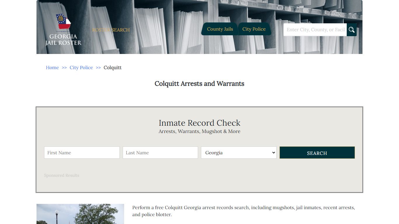 Colquitt Arrests and Warrants | Georgia Jail Inmate Search